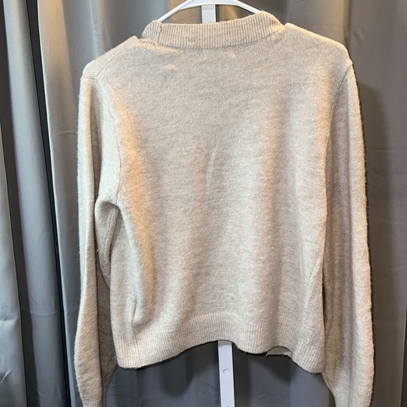 H&M Rhinestone-button Knit Cardigan - Picture 6 of 6